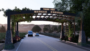 Parking area view 1