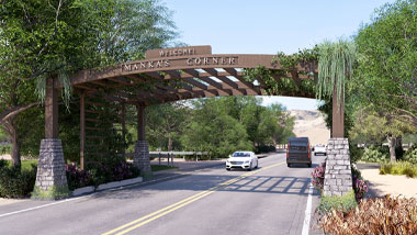 Parking area view 2